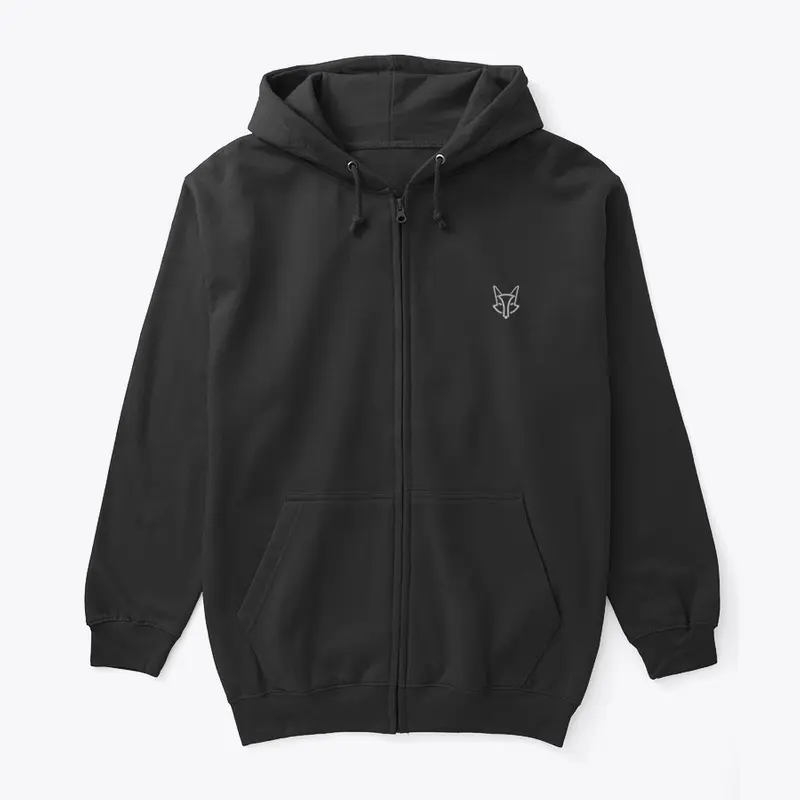 WHITE FOXY (Plain Hoodie)